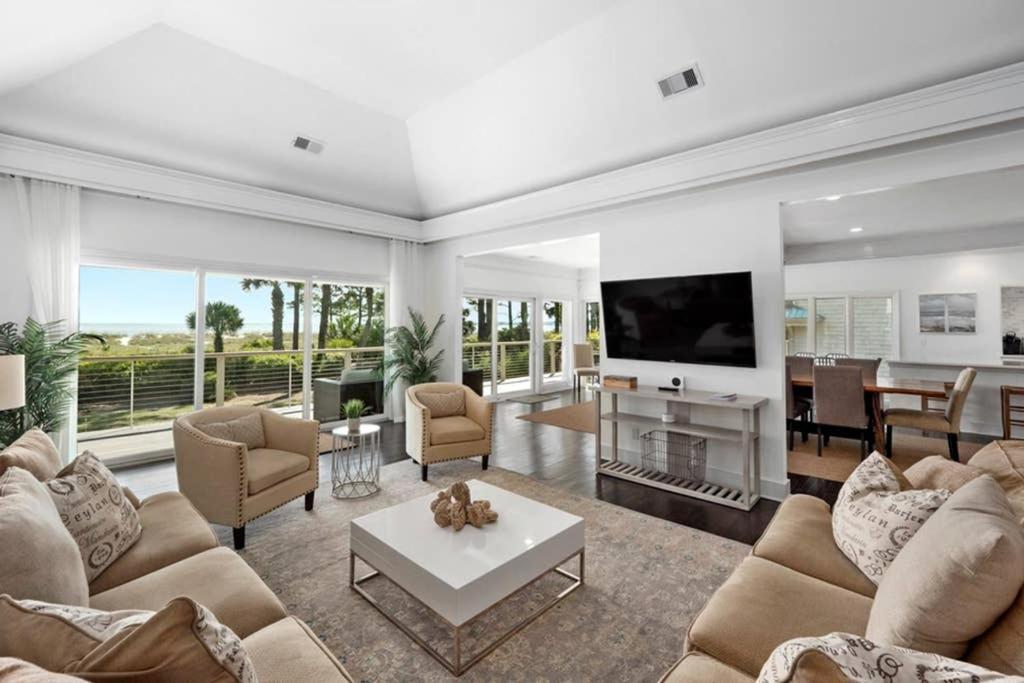 7 Black Duck - Top Notch Views & Amenities In A Private Oceanfront Oasis Hilton Head Island Dış mekan fotoğraf